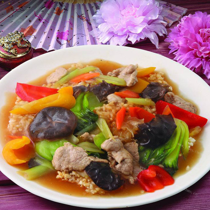 好吃的锅巴肉片的做法