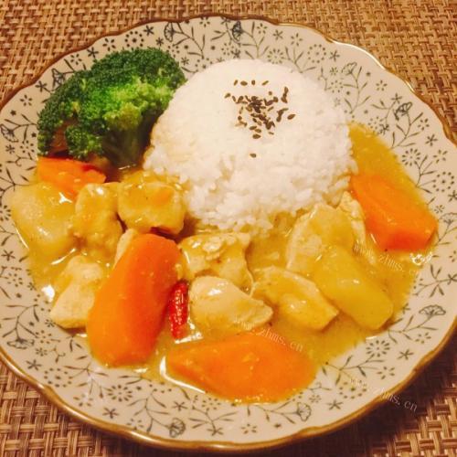 秘制咖喱饭的做法