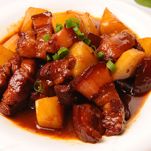 妈妈做的土豆红烧肉