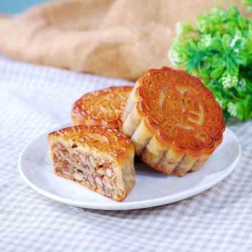 质嫩的广式五仁月饼