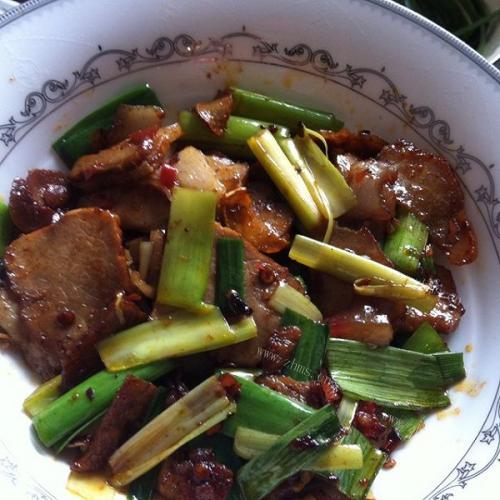「家庭版」蒜苗回锅肉