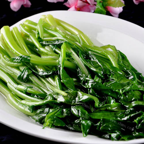 家常菜清炒菜心