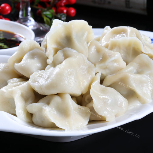 喷香的白菜猪肉水饺