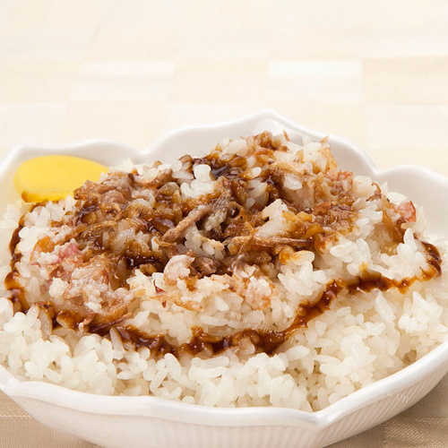 咸口的猪油拌饭