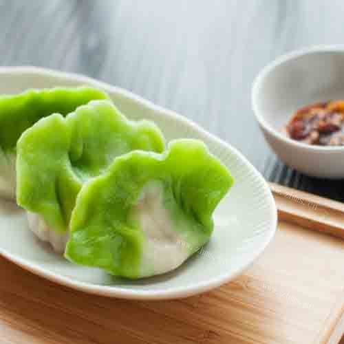 口味不错的翡翠饺子