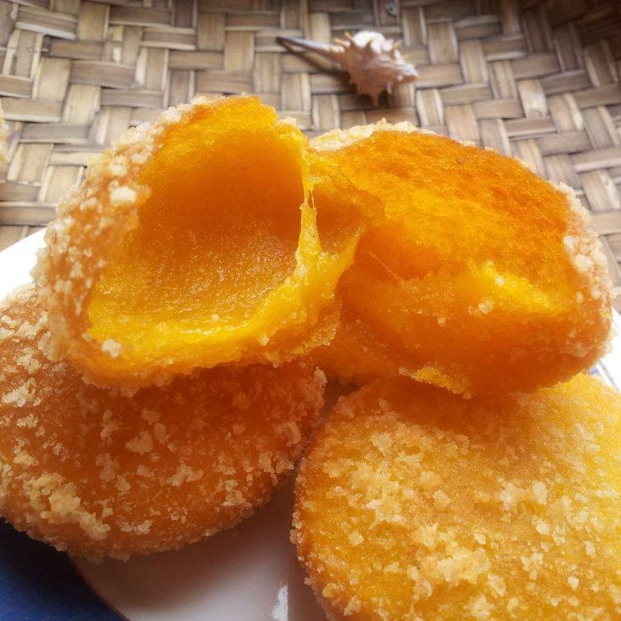 香软的美味南瓜饼