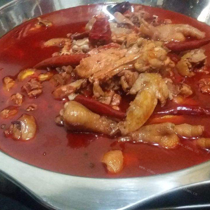 美味的火锅鸡