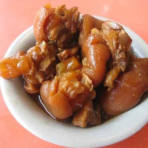 美味佳肴红烧猪脚