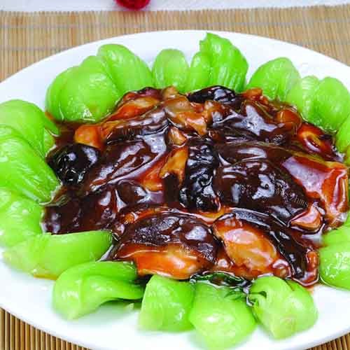 香菇扒油菜