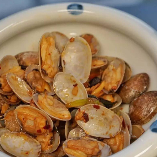 家常菜辣炒蛤蜊