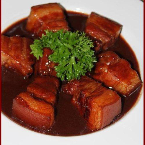 玫瑰腐乳红烧肉