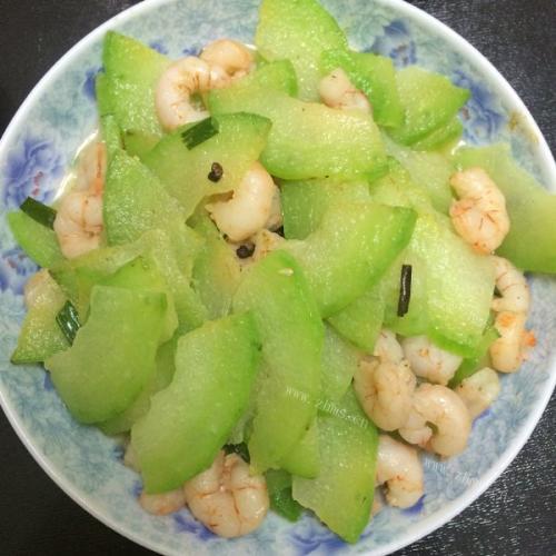 家庭版冬瓜虾仁