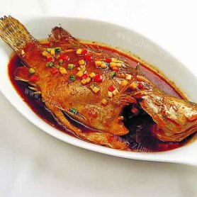 好吃的红烧桂鱼 