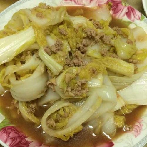 妈妈教我做 炒白菜的做法