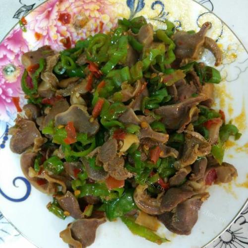下饭青椒鸡胗