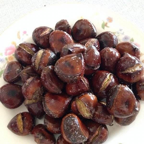 糖炒栗子的做法