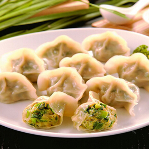 美美厨房之韭菜肉饺子
