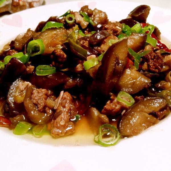 毛豆烧茄子