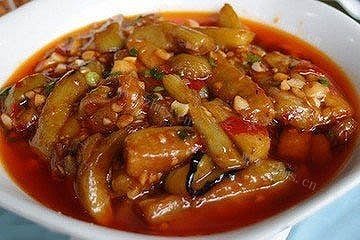 美味的肉末茄子