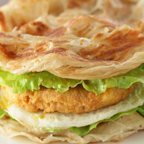 美味的台湾手抓饼