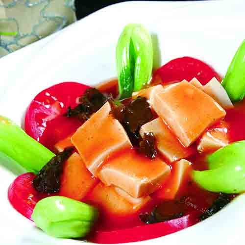 西红柿烧豆腐