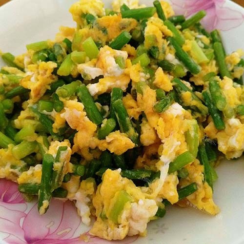 家常菜韭黄炒鸡蛋