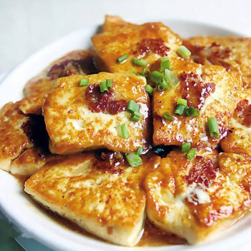 家常菜酿豆腐