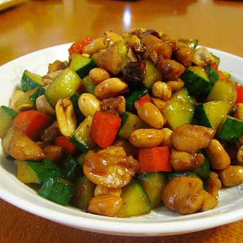 美味的家常宫保鸡丁