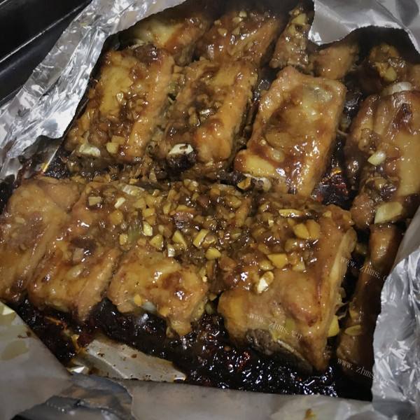 原汁原味的锡纸排骨