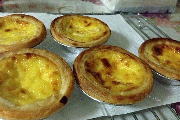 美味的凤梨蛋挞（10个量 现成挞皮版）