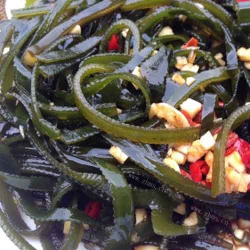 家庭版凉拌海带丝的做法