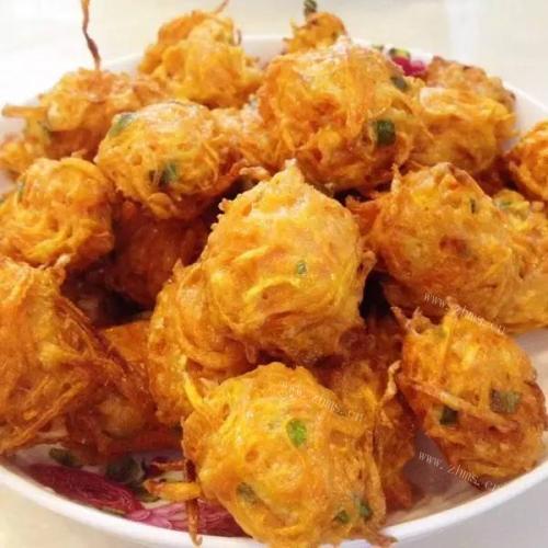 「DIY美食」炸萝卜丸子