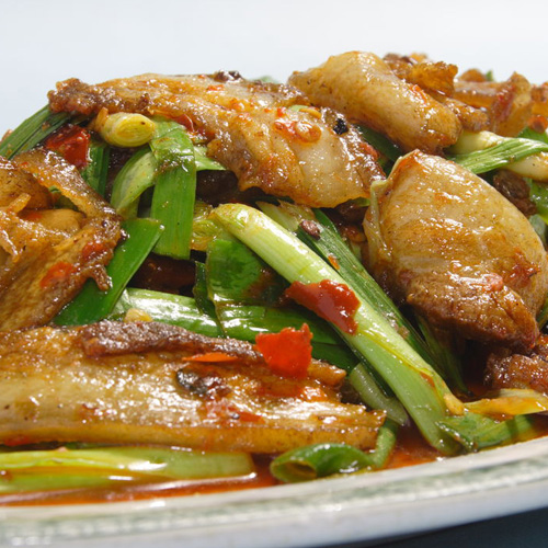 味道不错的青椒回锅肉