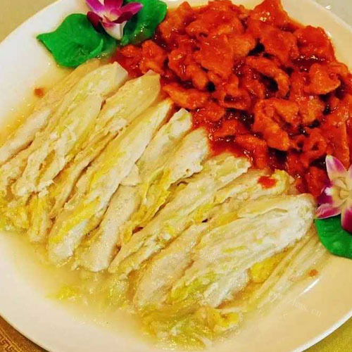 养生扒栗子白菜