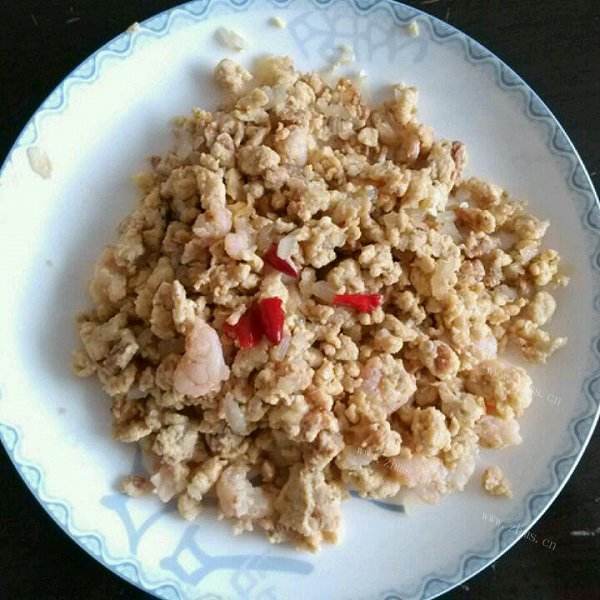 美味虾酱鸡蛋