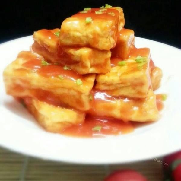 简单的彩色豆腐