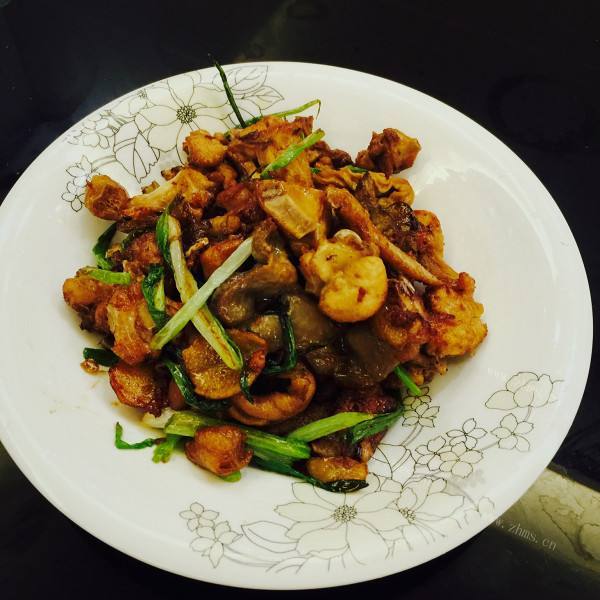 家常炒葱椒鸡
