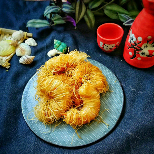 自制千丝万缕虾