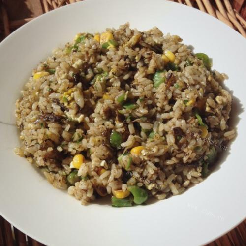 懒人饭――橄榄菜拌饭