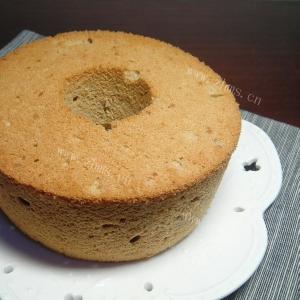 口感不错的咖啡戚风蛋糕