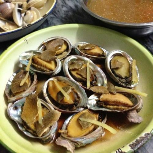 健康美食鲜鲍鱼的做法