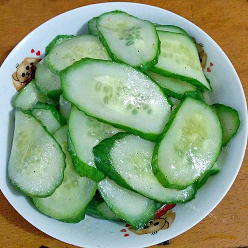 家常菜清炒黄瓜