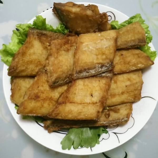 自己做的炸带鱼
