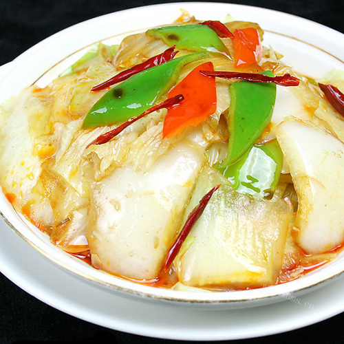醋溜白菜片