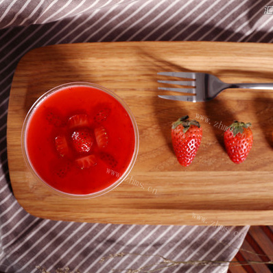 极致的草莓果酱