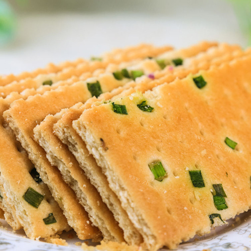 香香的葱油饼干