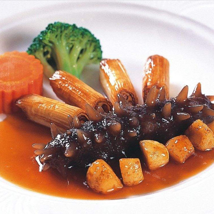 美美厨房之葱烧海参做法