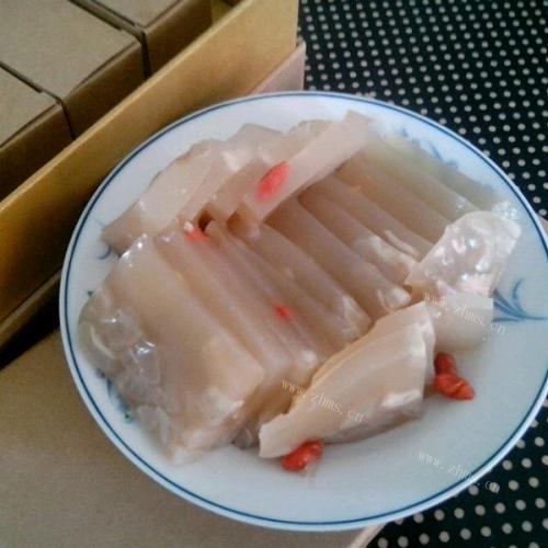自己做的猪皮冻