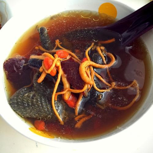 自制虫草花乌鸡汤