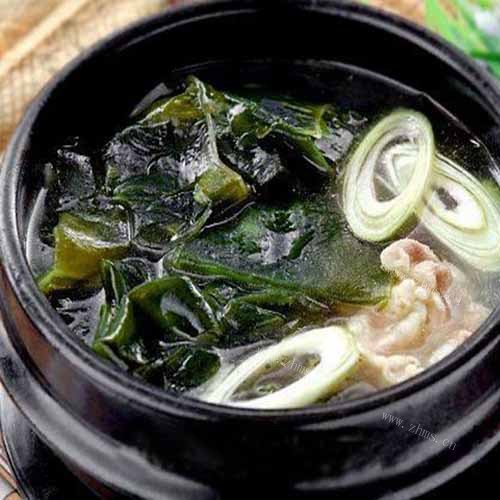 鸡肉豆腐海带汤